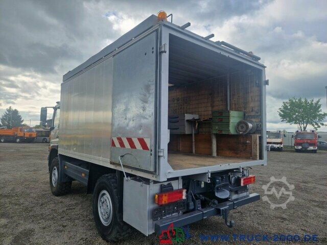 Kastes kravas automašīna Mercedes-Benz Atego 824 4x4 Ideal Werkstatt-Wohn-Expeditionsmobil