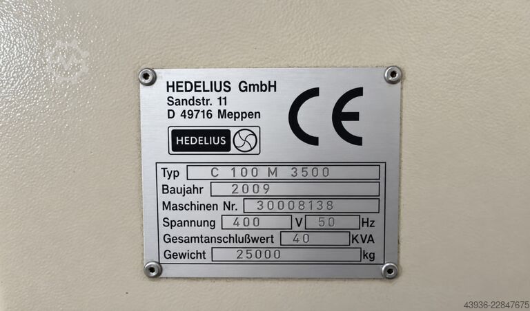 3-axlig Hedelius C100 Magnum Hedelius C100 Magnum