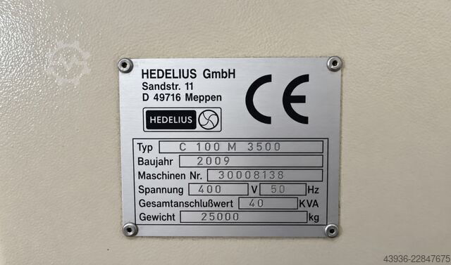 3-axlig Hedelius C100 Magnum Hedelius C100 Magnum