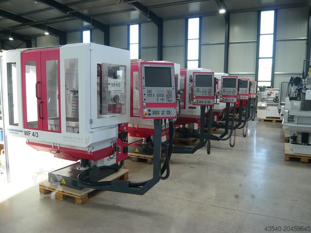 Máquina de moagem Kunzmann WF4/3 TNC320 wenig Betriebsstunden