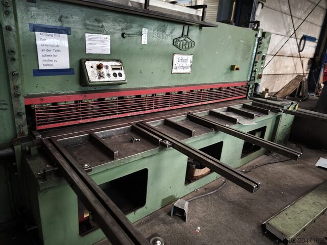 Hydraulic plate shears EHT EHS 13-31