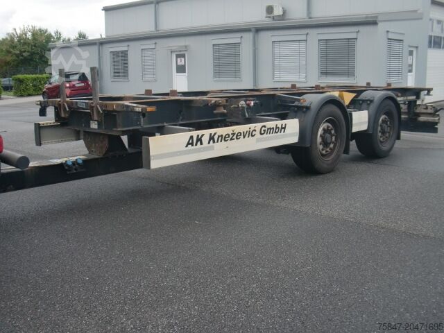 Trailer swap chassis Krone ZZW 18 eL Tandem 7.82 1.020 - 1.320