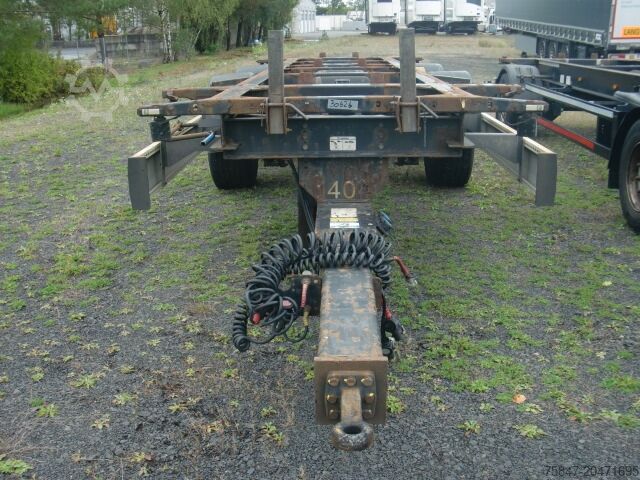 Trailer swap chassis Krone ZZW 18 eL Tandem 7.82 1.020 - 1.320