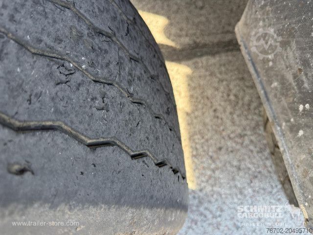 덤프 세미 트레일러 Kässbohrer Tipper Steel half pipe body 27m³