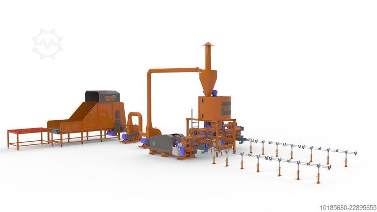 Productielijn voor pallets en briketten Briquetting Technology BriqTech PellTech