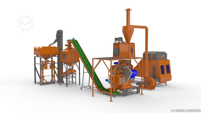 Productielijn voor pallets en briketten Briquetting Technology BriqTech PellTech
