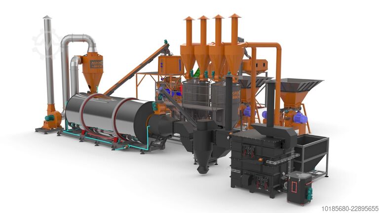 Productielijn voor pallets en briketten Briquetting Technology BriqTech PellTech