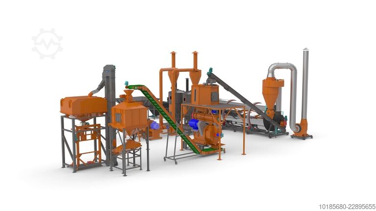 Productielijn voor pallets en briketten Briquetting Technology BriqTech PellTech