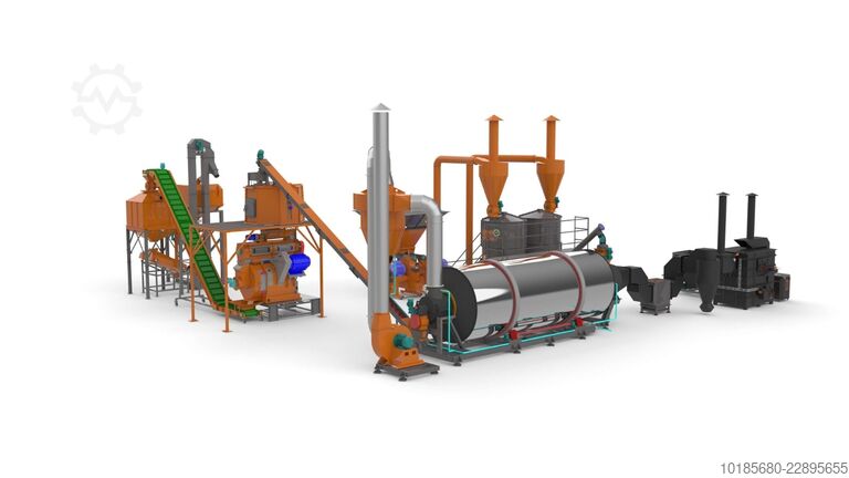 Productielijn voor pallets en briketten Briquetting Technology BriqTech PellTech