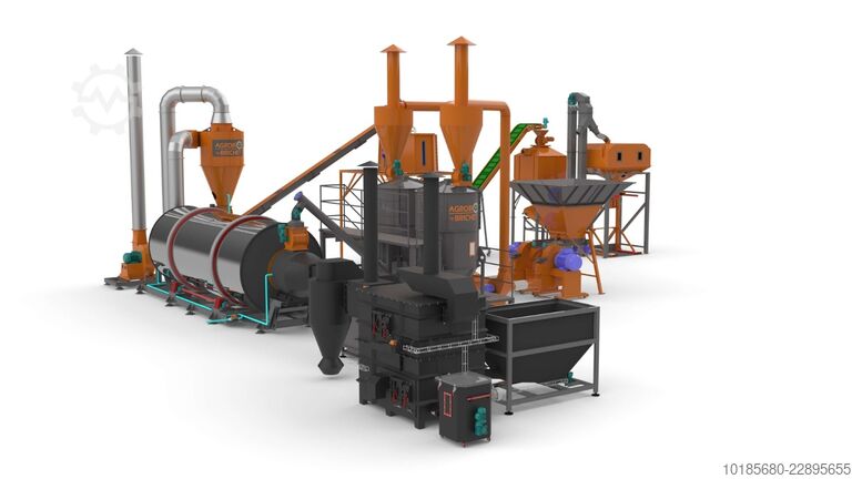 Productielijn voor pallets en briketten Briquetting Technology BriqTech PellTech