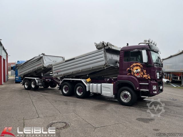 משאית עפר MAN TGS 26.500 6x4BL*Bordmatik*Retarder*Komplettzug*