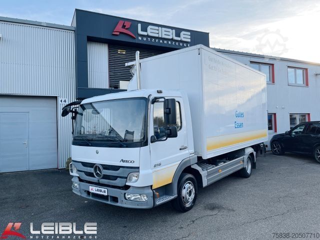 רכב קופסא MERCEDES-BENZ Atego 816 LBW*Klima*Anfahrschaden*