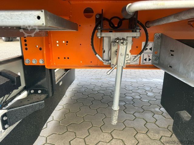 נגרר חצי פתוח עם ברזנט KRONE Schiebeplanen Auflieger Wie Neu Code XL