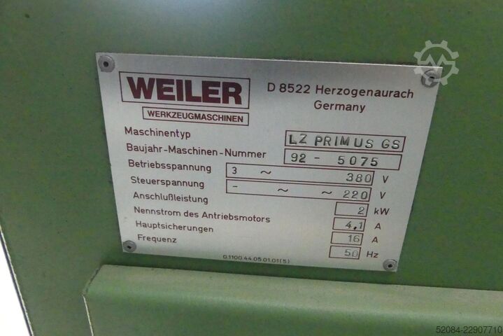  Weiler L2 PRIMUS GS