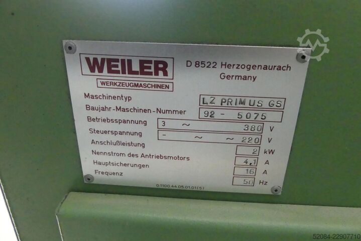  Weiler L2 PRIMUS GS