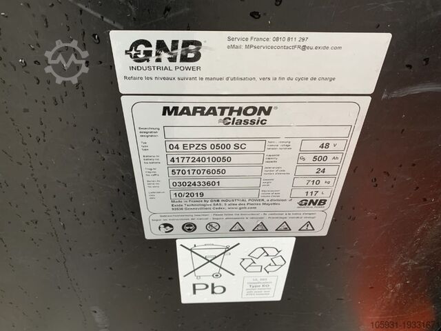 Carretilla eléctrica de 3 ruedas Linde E14-02