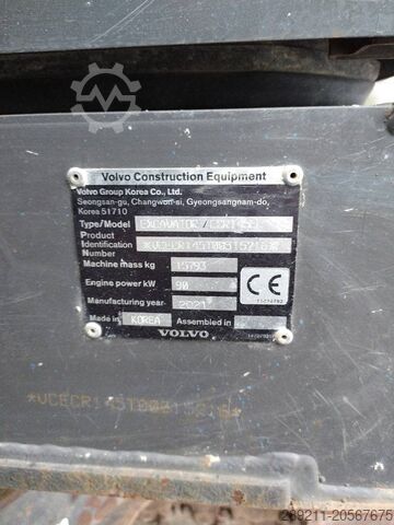 Crawler excavator Volvo ECR 145 EL