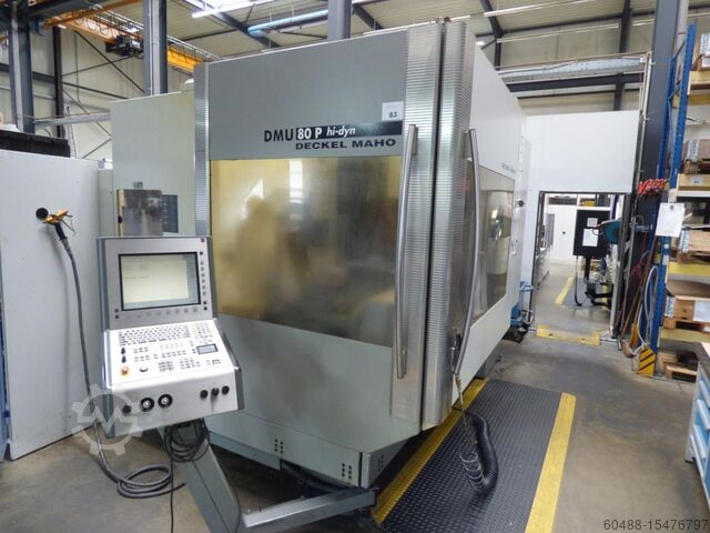 5-axis CNC machining center DECKEL MAHO 80 P HI-DYI