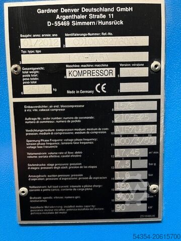 Compressore CompAir Gardner Denver