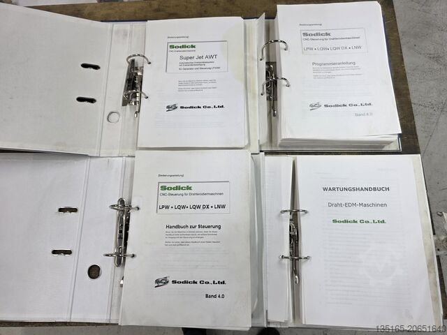 Máquina de eletroerosão a fio Sodick AG 400 L