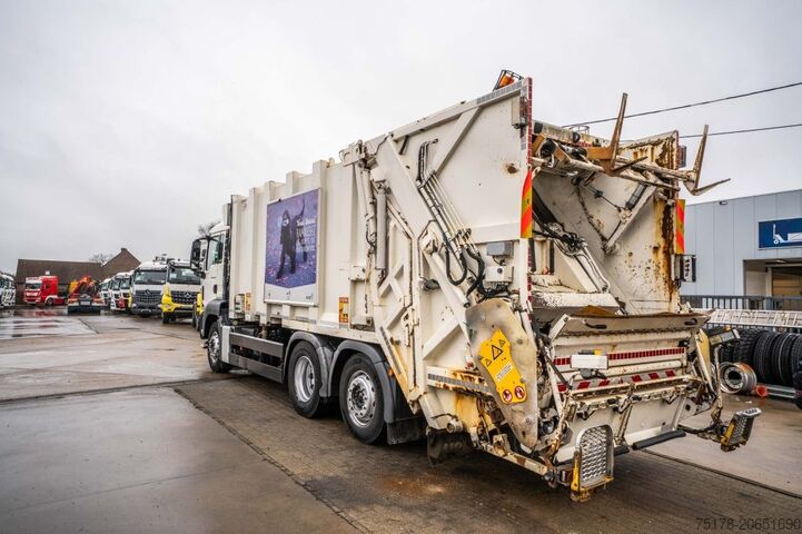 Fordon för avfallshantering MAN TGS 26.320 BL - VDK PUSHER IIK