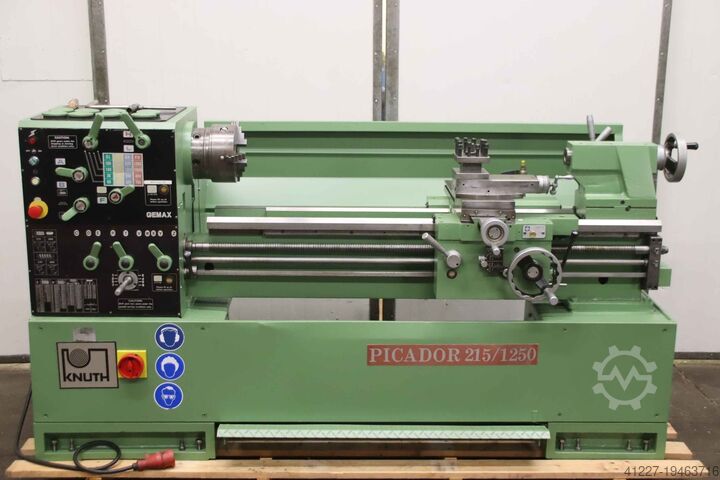 Drehmaschine 470 x 1260 mm Knuth PICATOR 215/1250
