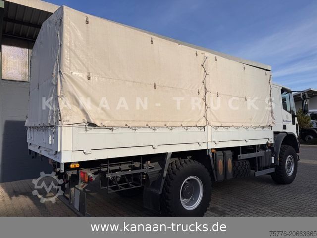 Avolavetta pressupeitolla IVECO 140 E240  Eurocargo 4x4 Miltär Camper Expedition