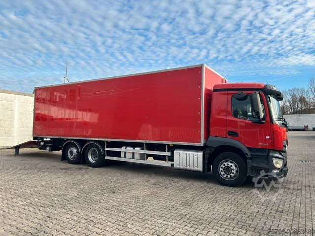Хладилен камион MERCEDES-BENZ 2636 Antos Kühlkoffer +BÄR LBW  3x im Bestand
