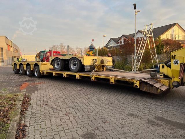 Semirremolque de plataforma baja NOOTEBOOM Tiefladesattelauflieger Euro-78-04 Tiefladeraufl