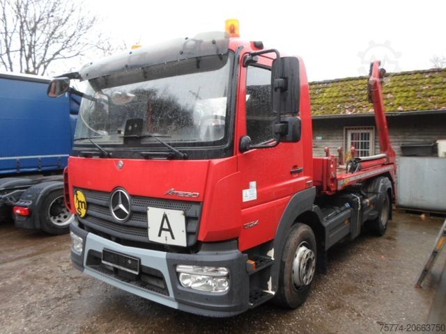 کامیون کمپرسی MERCEDES-BENZ 1324 L/ MEILLER TELEABSETZKIPPER !!