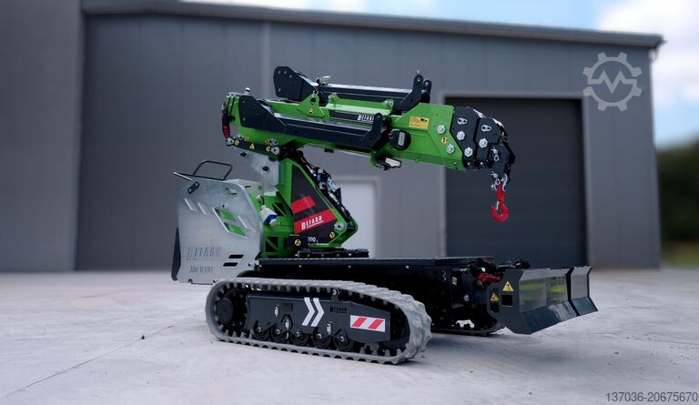 Мини кран XM1200 - товароподемност 1500 кг Befard XM1200 z lemieszem i widłami