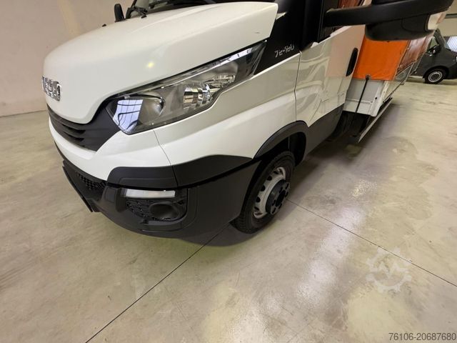 Furgão cortina de lona IVECO Daily 72C18 Pritsche Plane *Ahk*Kamera*Navi*