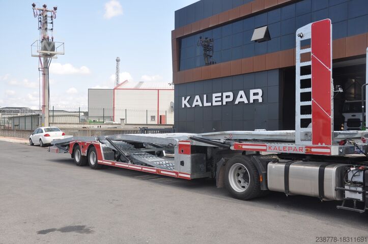 Bil med semitrailer KALEPAR KLP 228V6M2 6er Autotransporterauflieger