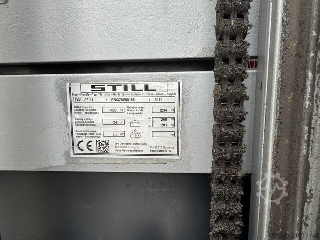 Gerbeur électrique Still 5016mm VS-22685 STILL EXV SF 14