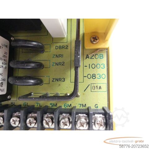 Fanuc component Fanuc A06B-6058-H229 / 24xes Digital Servo Amplefier SN: 15000182 - ungebr.! -