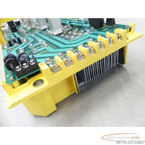Fanuc component Fanuc A06B-6059-H215 # 554 AC Spindle Servo Unit A20B-1003-0120