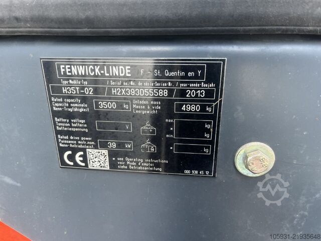 رافعات شوكية غاز البترول المسال Linde H35T-01