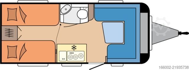 Karavan HOBBY De Luxe 460 LU Neufahrzeug 2026