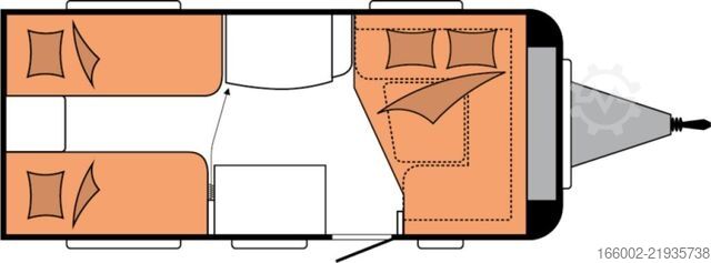 Karavan HOBBY De Luxe 460 LU Neufahrzeug 2026