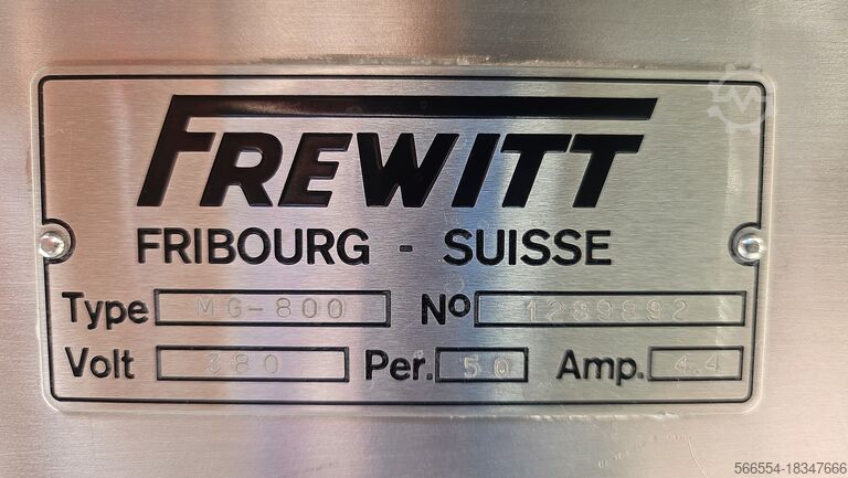 Granulador (máquina de trituração) Frewitt MG-800 GMP Granulator Dokumentiert