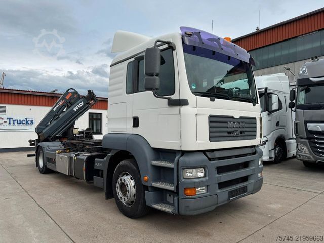 Wechselfahrgestell LKW MAN TGA 18.350* ATLAS KRAN *  ANALOG-TACHO *WENIG KM