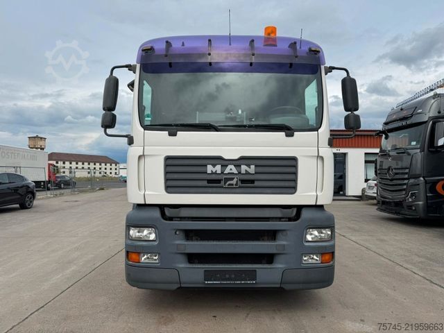 Wechselfahrgestell LKW MAN TGA 18.350* ATLAS KRAN *  ANALOG-TACHO *WENIG KM