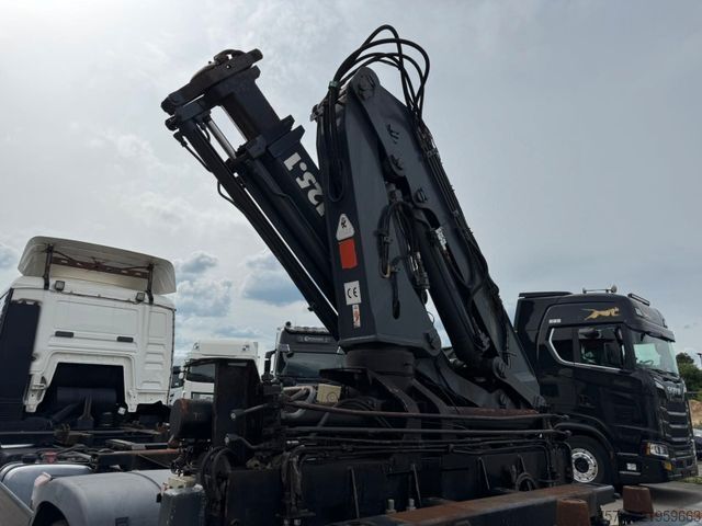 Wechselfahrgestell LKW MAN TGA 18.350* ATLAS KRAN *  ANALOG-TACHO *WENIG KM