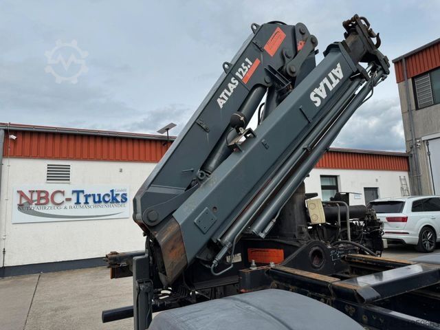 Wechselfahrgestell LKW MAN TGA 18.350* ATLAS KRAN *  ANALOG-TACHO *WENIG KM