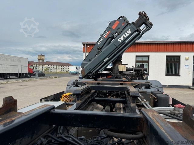 Wechselfahrgestell LKW MAN TGA 18.350* ATLAS KRAN *  ANALOG-TACHO *WENIG KM