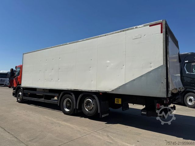 Kühlkoffer-LKW SCANIA P 280 Kühlkoffer mit BÄR Ladebordwand / Kiesling