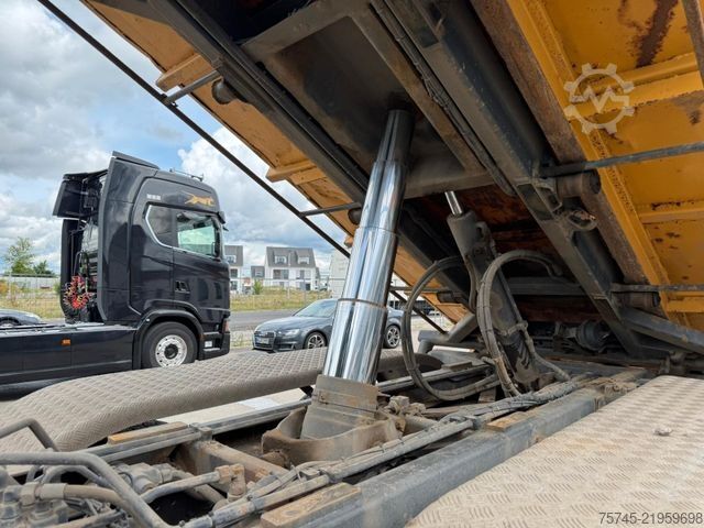 Āķa konteineru automašīna MERCEDES-BENZ ACTROS 2644 * 6 X 4 * HIAB KRAN 10 M * B&B *EPS