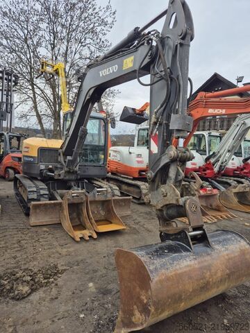 Miniescavatore Volvo ECR88D - Powertilt + hydr. Schnellwechsler + 3 Löf
