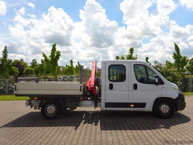 รถตู้กระบะ FIAT Ducato Maxi Doka Pritsche Fassi Ladekran