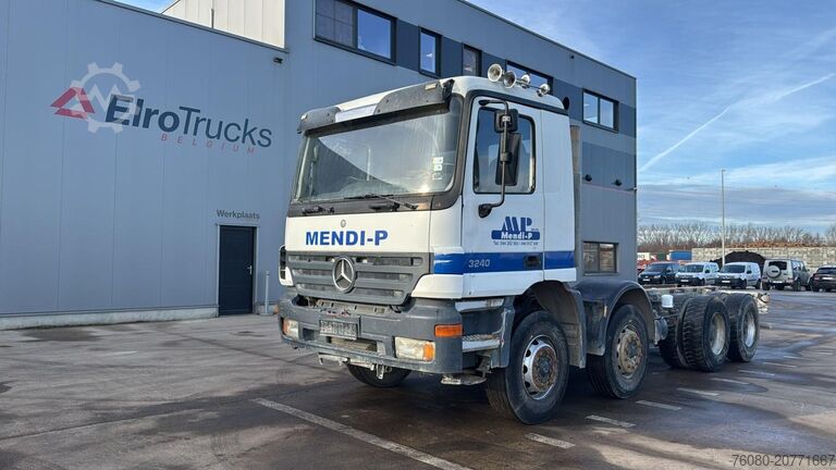 Πλαίσιο με καμπίνα Mercedes-Benz Actros 3240 (EPS / 8X4 / LAMES / GRAND PONT / S...